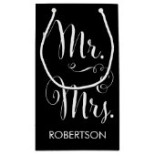 氏および夫人ギフトバッグ スモールペーパーバッグ (裏面)