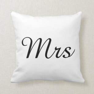 氏および夫人 のエレガントなモダンの一致のカップル クッション