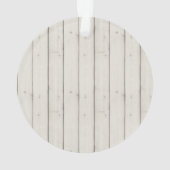 氏および夫人|のモダンで素朴な結婚式の写真 オーナメント (裏面)