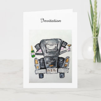 氏および氏結婚式招待状 招待状