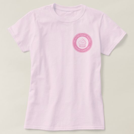 氏およびCupcake's Bake Shop夫人の Tシャツ (デザイン正面)