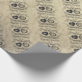 氏およびVintage Styled Wedding夫人の ラッピングペーパー (角)