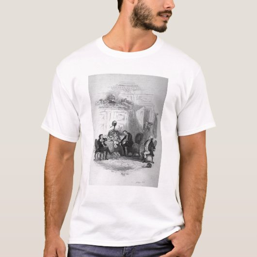 氏とのSerjeant Snubbin最初のインタビュー Tシャツ (正面)