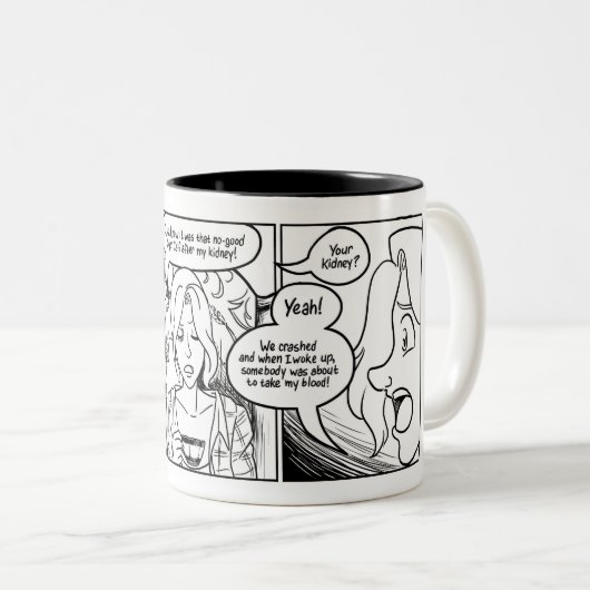 氏とのWeston DFDのティータイム ツートーンマグカップ (正面右)