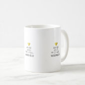 氏とミセスの名結婚前 コーヒーマグカップ (正面右)