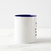 氏にあなたの数を与えましたCollins ツートーンマグカップ (中央)