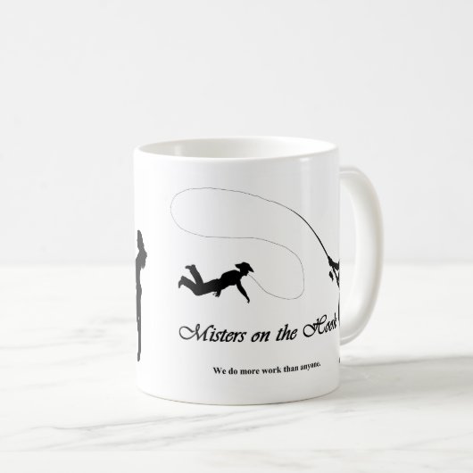 氏の巻き込まれるマグ コーヒーマグカップ (正面右)