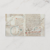 氏の235 「Traiteのd'Astronからのf.32及び33幾何学、 名刺 (裏面)