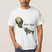 氏のfuccboisを感謝していして下さいSkeltal Tシャツ (正面)