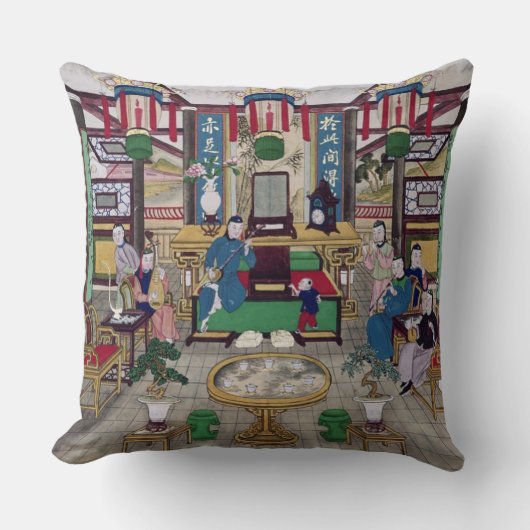 氏のKong、北京商人家の部屋 クッション (正面)