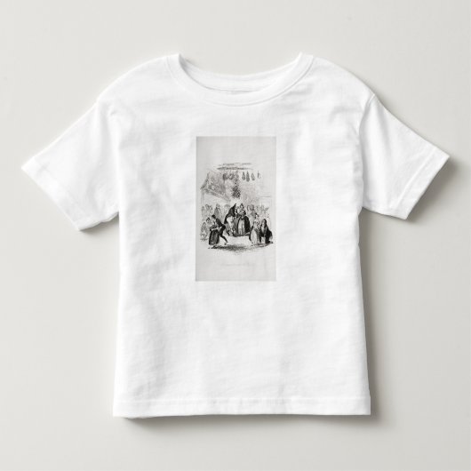 氏のWardle'sクリスマスイブ トドラーTシャツ (正面)