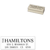 氏パーソナライズされた ラバースタンプ (押印)