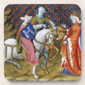 氏フレーム120 Guinevereに会う湖の女性 コースター (正面)