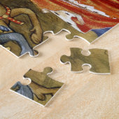 氏フレーム120 Guinevereに会う湖の女性 ジグソーパズル (側面)