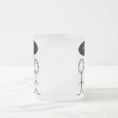 氏ベンゼンは霜の降りたなマグを元気づけます フロストグラスマグカップ (中央)