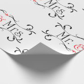 氏及び夫人結婚式 ラッピングペーパー (角)