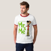 氏及び私Characerのワイシャツ Tシャツ (正面フル)
