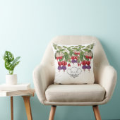 氏及びFuschia Flower夫人の装飾用クッション クッション (椅子)