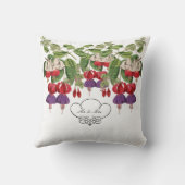 氏及びFuschia Flower夫人の装飾用クッション クッション (裏面)