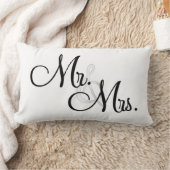 氏及びMrs.Weddingのギフトのアメリカ人のMoJoの枕 ランバークッション (ブランケット)