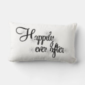 氏及びMrs.Weddingのギフトのアメリカ人のMoJoの枕 ランバークッション (裏面)