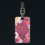氏及びTrendy Pink Vintage Floral夫人パターン ラゲッジタグ<br><div class="desc">私達の氏及び夫人荷物のラベルは新婚旅行を始める完全でスタイリッシュな付属品です。 あなた自身またはこれのための御馳走があなたが崇拝する新郎新婦に優秀なギフトを作るようにこの氏及び夫人荷物のラベルを購入して下さい。  ピンク、緑および藤色の花柄の設計特微異なった色はヴィンテージに花パターン、ヴィンテージの花柄パターンに組み込まれるフェイクな金ゴールドのブラシの原稿のフォントで設計されている単語"氏及び夫人"を組み込みました。 美しのはっきりしたな濃いピンクの背景のコントラストヴィンテージの花柄パターンと。 裏側は花パターンデザインのまわりで美しく組み立てられる名前、住所および電話番号を用いる私達のモダンなヴィンテージ花パターンを特色にします。 このluggage上品のモダンなヴィンテージ花の氏及び夫人のラベルに含まれているすべてのイラストレーションはMoodthologyによって手描きのオリジナルのアートワーク行います。 カスタマイズあなた自身の個人的なデザインの好みのための背景色をできます。</div>