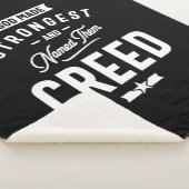 氏名パーソナライズされた誕生日 シェルパブランケット (3/4)