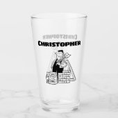 氏名ビルダーへの贈答品。ビルダー タンブラーグラス (正面)