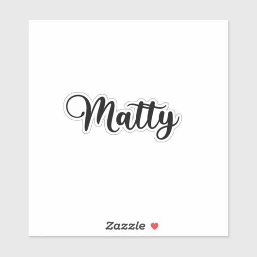 氏名 – 手書き書道 シール (シート)