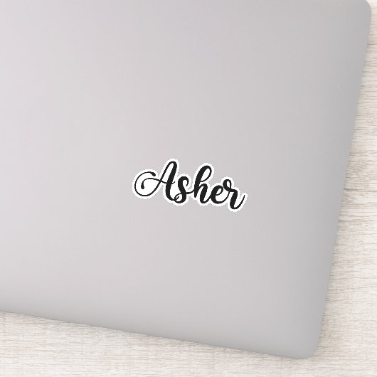 氏名 – 手書き書 シール (詳細)