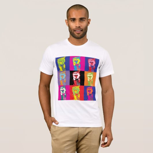 氏大統領とのPop'n'Roll! Tシャツ (正面フル)