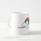 氏日光の役人のマグ コーヒーマグカップ (正面左)