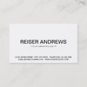 氏猿 名刺 (裏面)