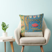 氏134の照らされた手紙"A」およびfの側面のボーダー クッション (椅子)