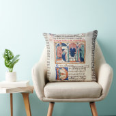 氏150 f.61v 「Decrets de St.からの判断、 クッション (椅子)