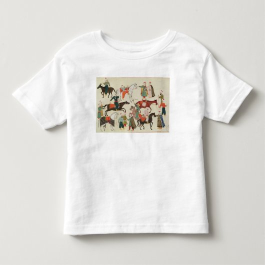 氏1671年馬の市場、c.1580 トドラーTシャツ (正面)