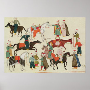 氏1671年馬の市場、c.1580 ポスター