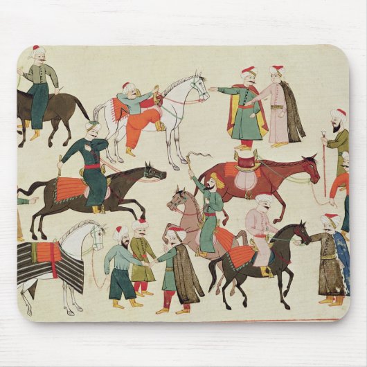 氏1671年馬の市場、c.1580 マウスパッド (正面)