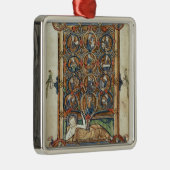 氏21926 psalterからのJesseの木 メタルオーナメント (右)