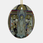 氏501 St.ベネディクト(子牛皮紙) セラミックオーナメント (右)