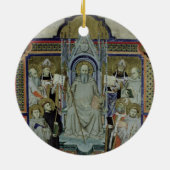 氏501 St.ベネディクト(子牛皮紙) セラミックオーナメント (裏面)