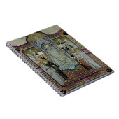 氏501 St.ベネディクト(子牛皮紙) ノートブック (右側)