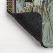 氏501 St.ベネディクト(子牛皮紙) マウスパッド (コーナー)