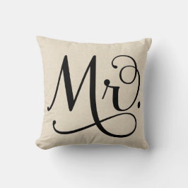 氏|の黒い原稿 クッション