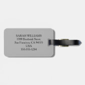 氏 ラゲッジタグ (裏面横)