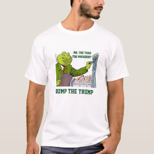 氏。 大統領#2のためのヒキガエル Tシャツ