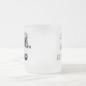 氏-曇らされたマグ フロストグラスマグカップ (中央)