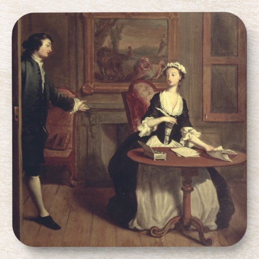 氏B.はパメラの執筆、Ricからのイラストレーションを見つけます コースター (正面)