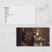 氏B.はパメラの執筆、Ricからのイラストレーションを見つけます 名刺 (正面/裏面)