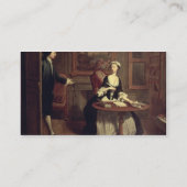 氏B.はパメラの執筆、Ricからのイラストレーションを見つけます 名刺 (裏面)